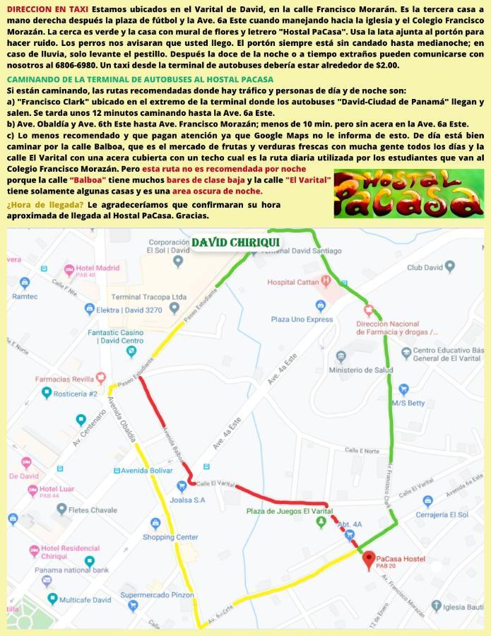 Pacasa Hostel Давид Екстер'єр фото